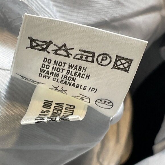 Vintage Escada Jacket Womens Size 44 Gray Button Up New Wool Linen Office Career - Picture 5 of 10